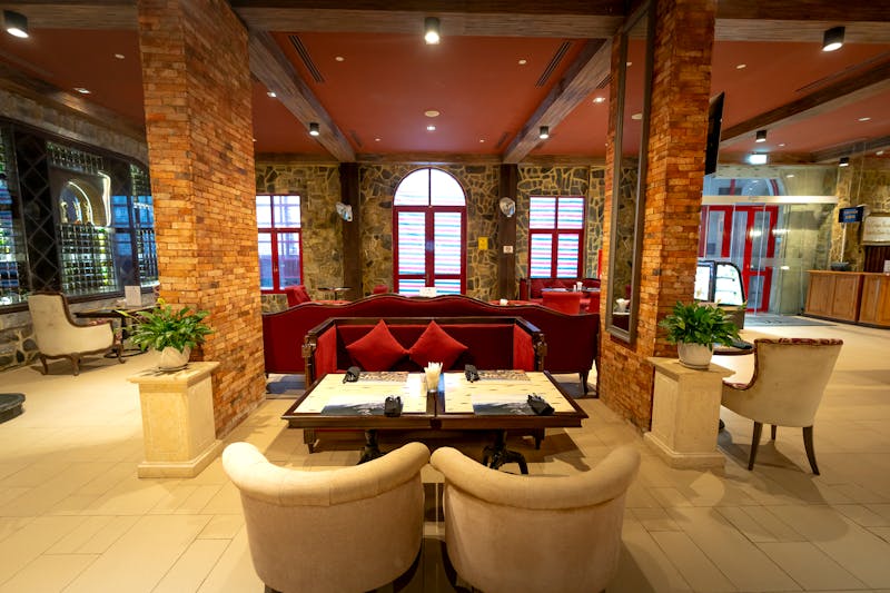 Pizzana catering at a restaurant event venue